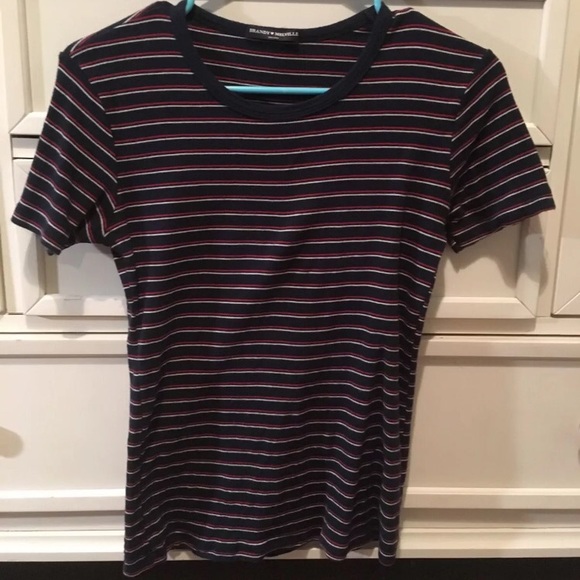 Striped Brandy Melville Shirt - Picture 1 of 2